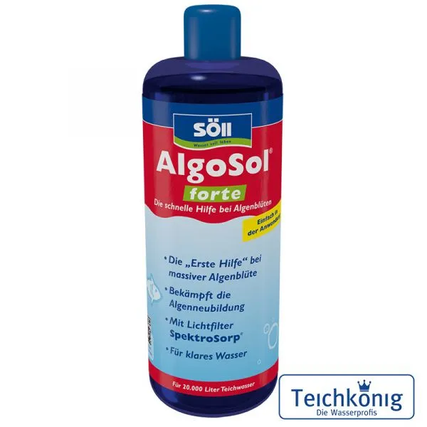 AlgoSol forte 1 l Algenvernichter AlgoSol forte 1 l Algenvernichter