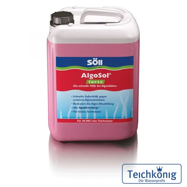 AlgoSol forte 2,5 l Algenvernichter AlgoSol forte 2,5 l Algenvernichter