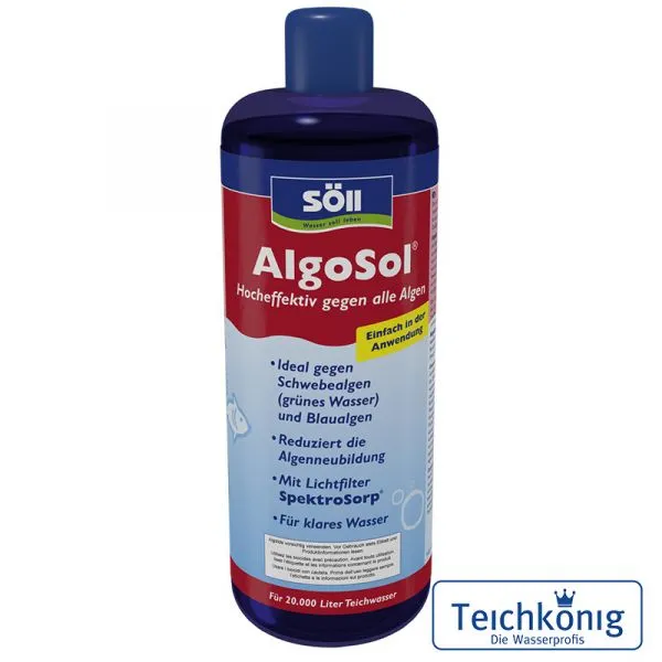 AlgoSol 1 l Algenvernichter AlgoSol 1 l Algenvernichter