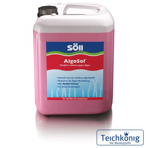 AlgoSol forte 5 l Algenvernichter AlgoSol forte 5 l Algenvernichter