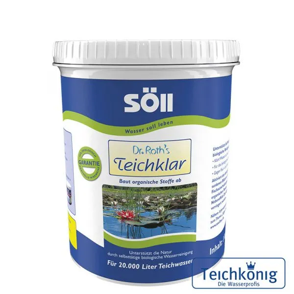Dr. Roth's® Teichklar 6 kg Dr. Roth's® Teichklar 6 kg