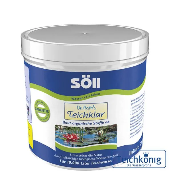 Dr. Roth's® Teichklar 500 g Dr. Roth's® Teichklar 500 g