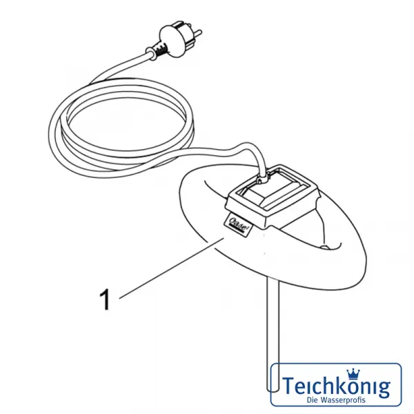 Chauffage Cloche Thermometre Bassin 435 Icefree Thermo 330 Oase 4010052512310 | O Fil de l'eau